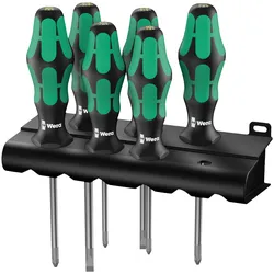 WERA 05105622001 - Schraubendrehersatz Kraftform Plus, gemischt