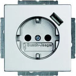 Busch-Jaeger, Steckdose, Schuko/USB-Steckdose