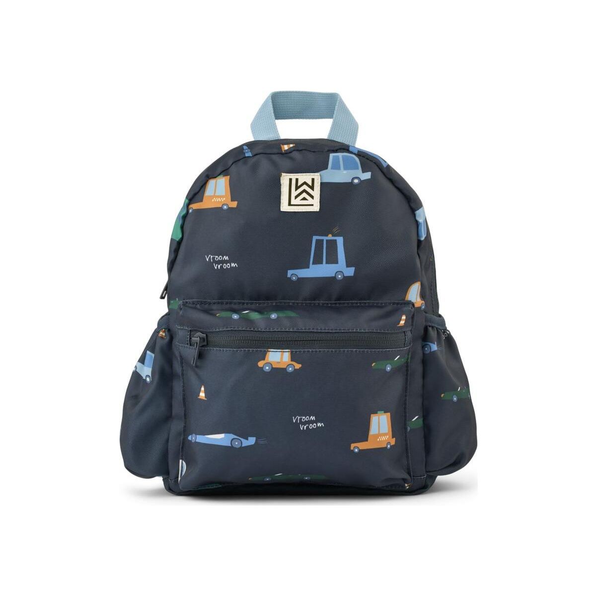Liewood Andreas Backpack cars / classic navy (2782) ONE SIZE LW19643-2782-ONE SIZE-CU