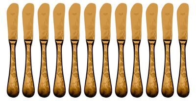 Mepra Venere Butter Knife - 12 Pieces