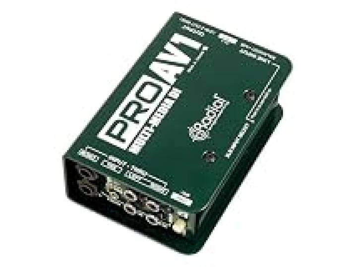 Radial Pro AV1 Boîte de Direct Passive Multimedia - Boîte de Direct