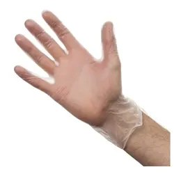 Fiesta Vogue Vinylhandschuhe puderfrei transparent XL
