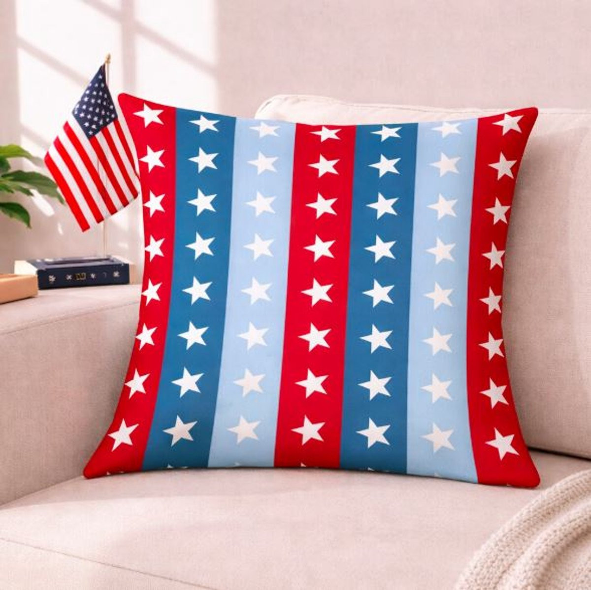 Kussenhoes Proud to Be American Collection 45 x 45 cm