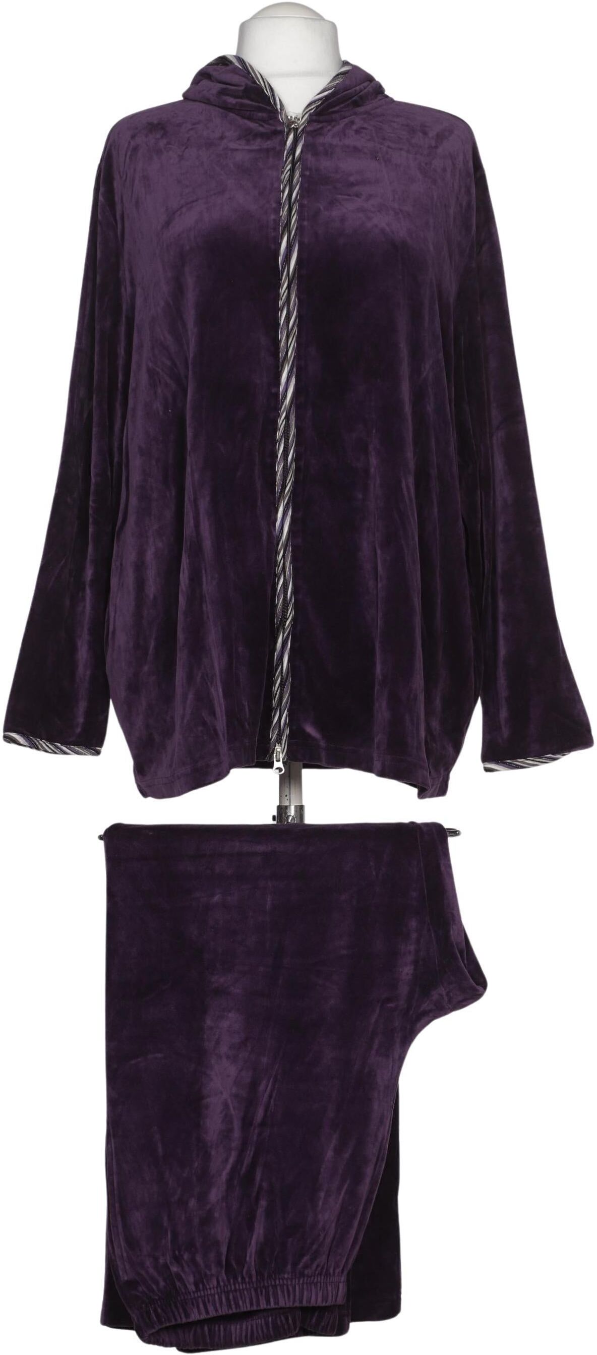 Ulla Popken Damen Anzug oder Kombination, Lila, Gr. EU 50, Synthetik / Baumwolle - Second Hand