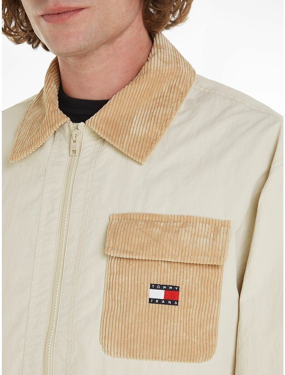 TOMMY JEANS Veste bi-matière à poches velours