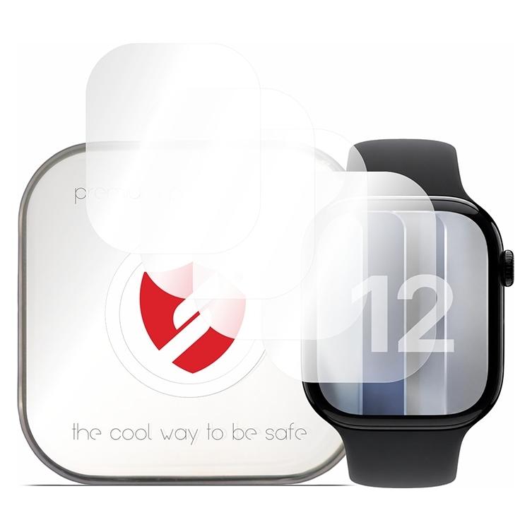 Smart Protection - Premium Classic (4 pack) - Apple Watch 12 43mm - Clear (75211876)