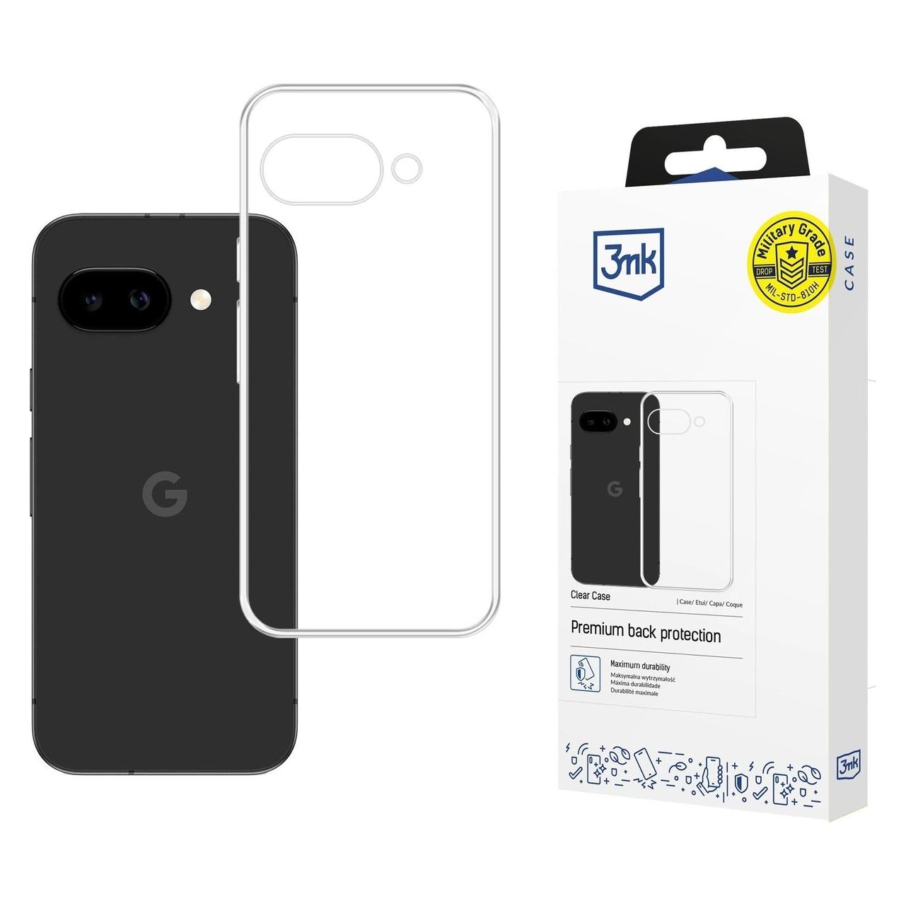 3MK Other goods Clear Case for Google Pixel 10A - transparent (Google Pixel 10a) (W-3CLECASE-GPIX10A-0)