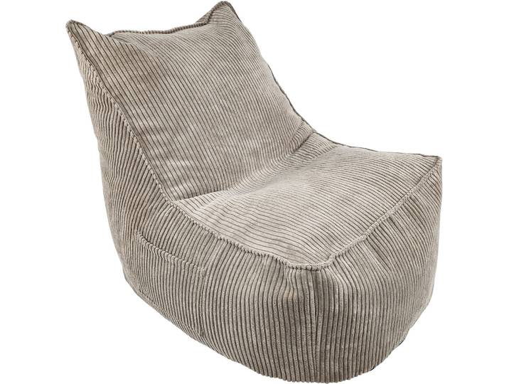 Sitzsack Elora beige Polyester B 65 cm - Sitzsack