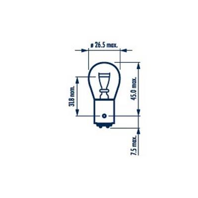 NARVA Glühlampe, Nebelschlussleuchte 178813000