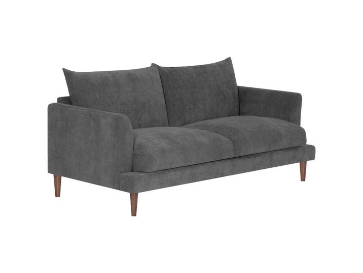Mid.you 2,5-Sitzer, Grau, Holz, Birke, massiv, Füllung: Schaumstoff, Polyethersulfon (PES),Schaumstoff, Polyethersulfon (Pes), 182x82x97 cm, Made in Europe, Wohnzimmer, Sofas & Couches, Sofas, 2-Sitzer Sofas