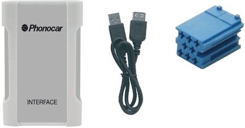 Interface Audio Cd Changer Phonocar Pour Fiat Avec Connexion Ipod - Iphone - Usb - Sd
