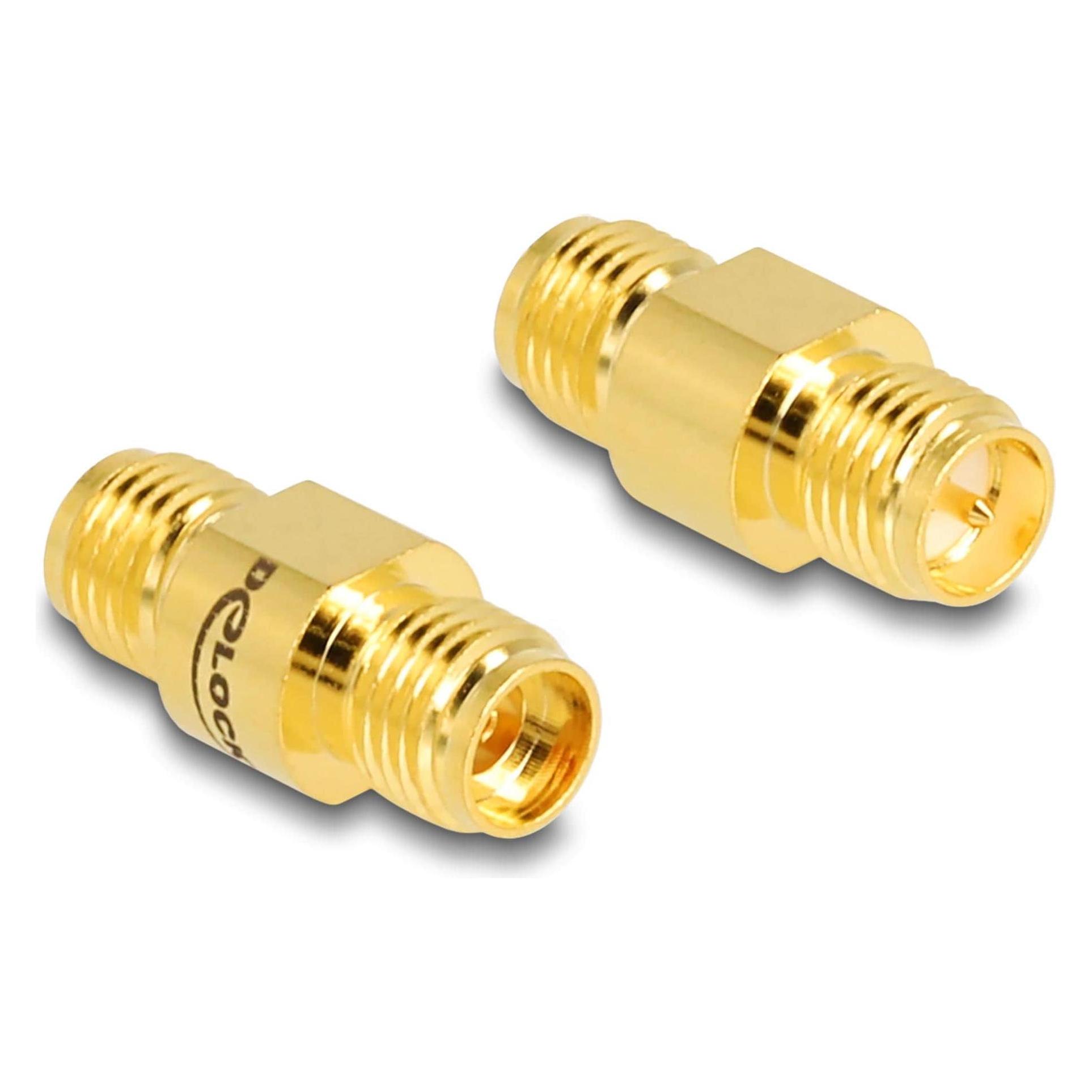 Delock Adapter RP-SMA Buchse zu SMA Buchse (Antennenkabel) (90085)