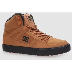 DC Pure High-Top WC Wnt Winter Schuhe wheat / black Gr. 10.5