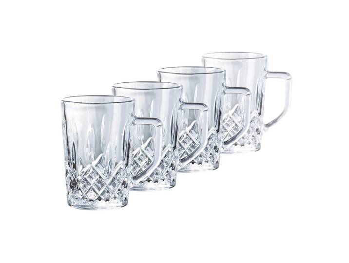 Aida Verre à café avec anse Harvey 27,5 cl Lot de 4 Transparent
