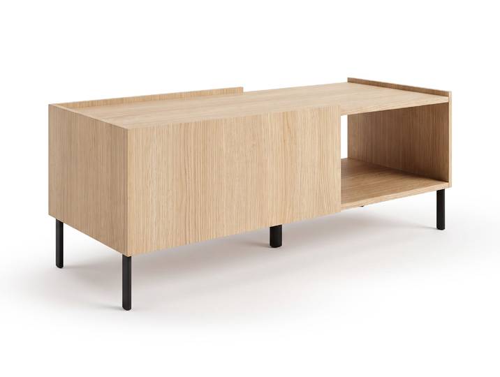 Table basse Badia Chene Naturel - Basika