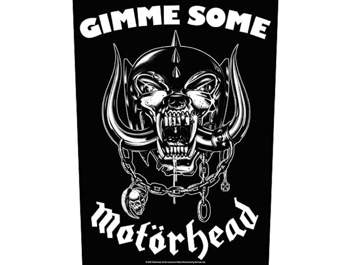 Motorhead gimme wat Backpatch