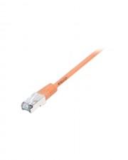 Digital Data Communications Patch-Kabel RJ-45 M M 10 m SFTP CAT 6 gepresst verseilt halogenfrei orange (605576)