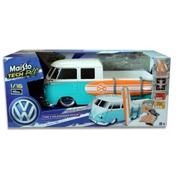 Maisto Tech 82078 - Ferngesteuertes Auto - Volkswagen Type 2 Pickup Surf (Maßstab 1:16)