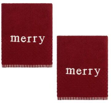 Avanti Linens Avanti Merry 2-Pack Hand Towel Set - Hand Towel 2 Pack