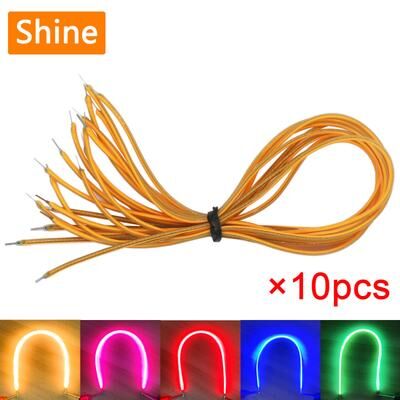 Inspire Daily Merch LED Filament Flexible COB Edison Bulb Lamp Parts LED Diode Decoration For DIY Lighting Projects blue 95mm