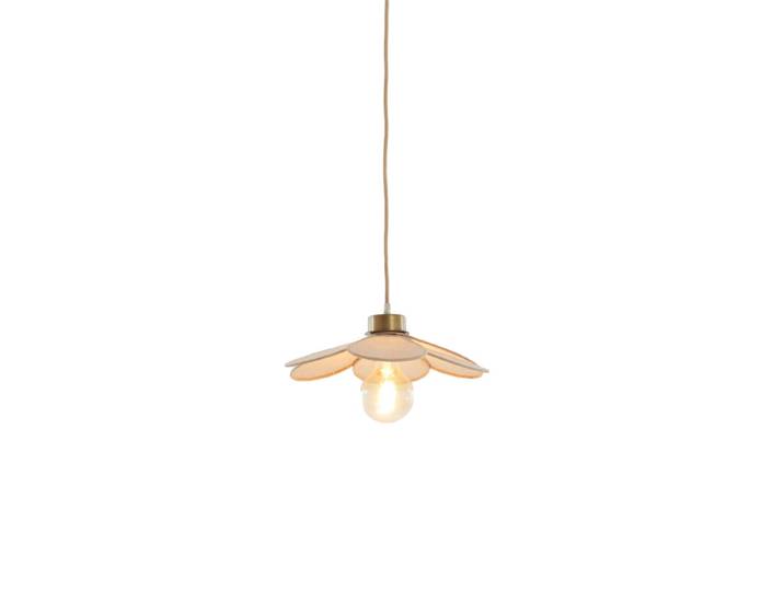 Hanglamp Fyano bloem crème Ø 30,5cm Light & Living - 2979382