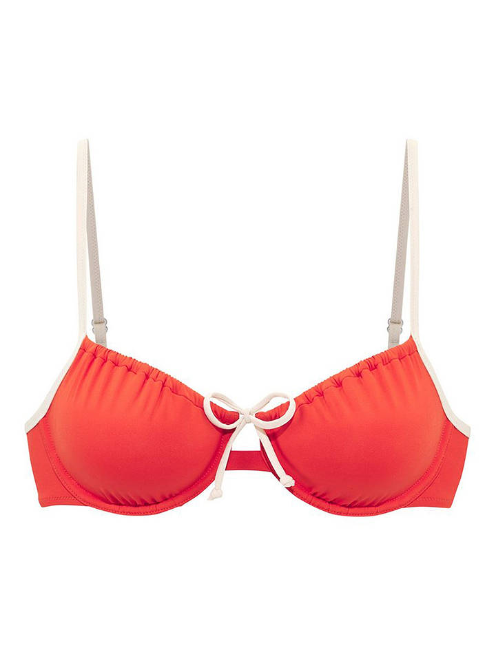 Copenhagen Studios Bikini-Oberteil in Orange - 42F-Cup