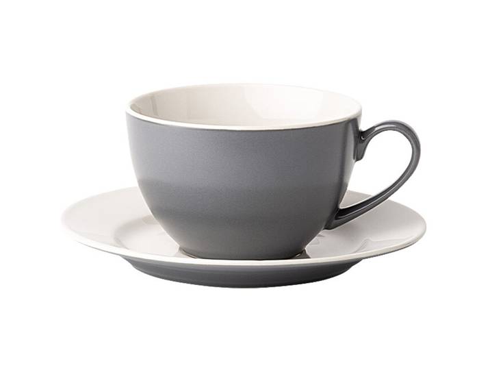 Geschirr-Set Elements Grau Steingut 8 Stk - Geschirr-Set