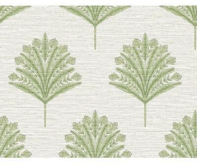 Seabrook Designs Harta Embossed Vinyl Unpasted Wallpaper
