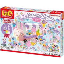 LaQ Sweet Kollektion ICE CREAM WAGON