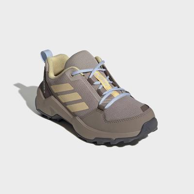 Wanderschuh ADIDAS TERREX "AX4S", Kinder, Gr. 38, braun (wonder taupe, ice tangerine, crystal sky), Synthetik, Textil, Schuhe Wanderschuh, für Kinder & Jugendliche
