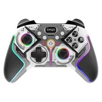 iPega 9666HH Bluetooth RGB Gamepad für Android/iOS/PS3/PS4/PC/N-Switch Grau (Beschädigte Verpackung) (Android, iOS, PC, PS3, PS4, Switch) (57983131242)
