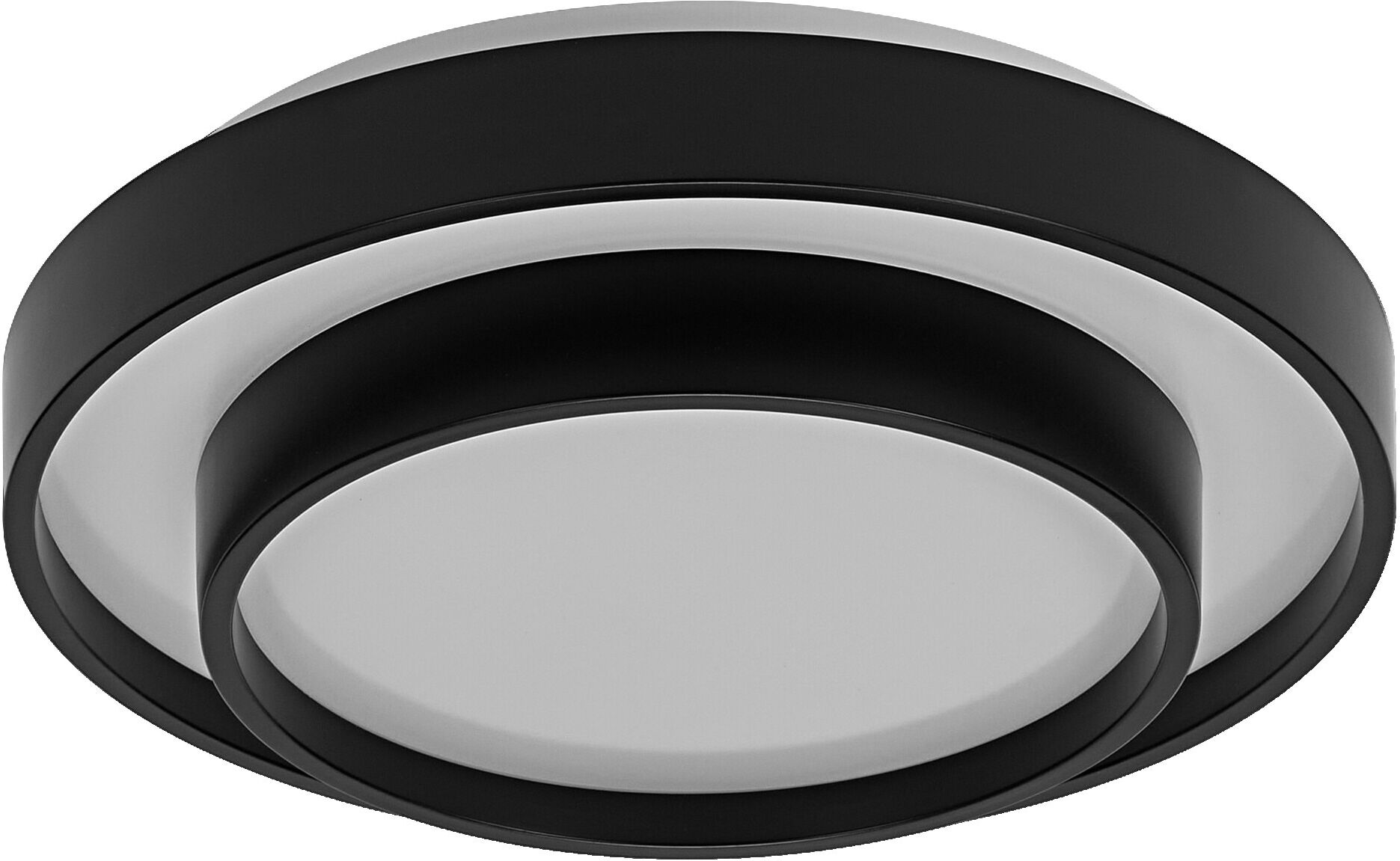 Osram Plafón LED 16W 3000K 29,5cm Negro. Negro