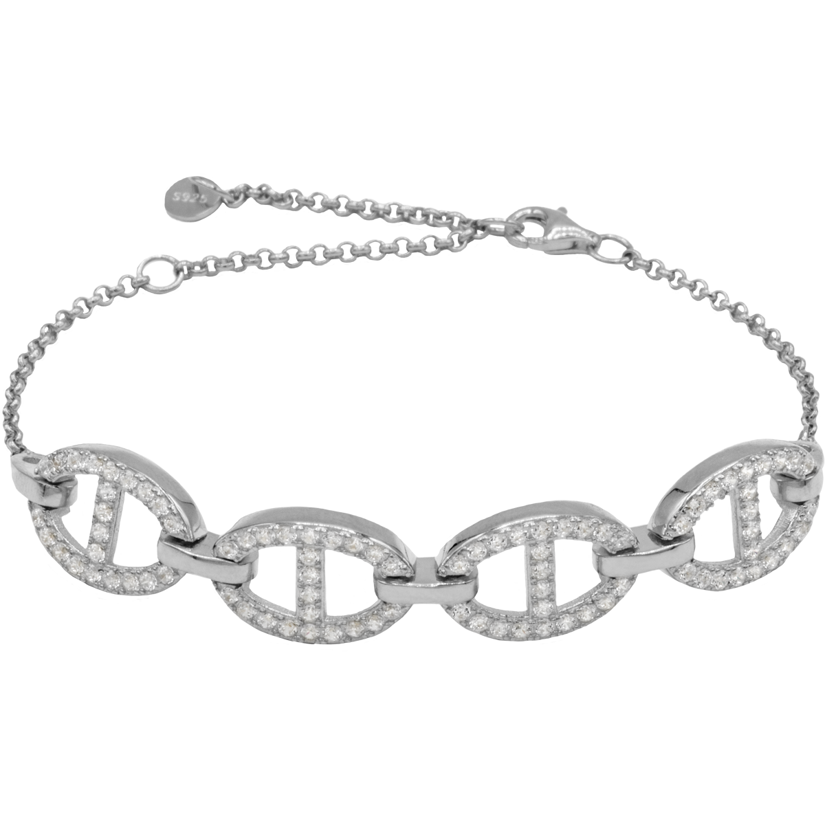 Jacques Lemans Armband Sterlingsilber mit Zirkonia
