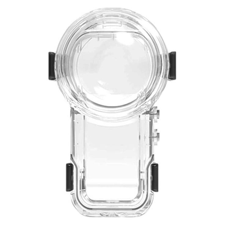 Puluz Wasserdichtes Gehäuse (60 m) mit Schnellwechselhalterung für die Insta360 X5 (transparent) (PU760T)