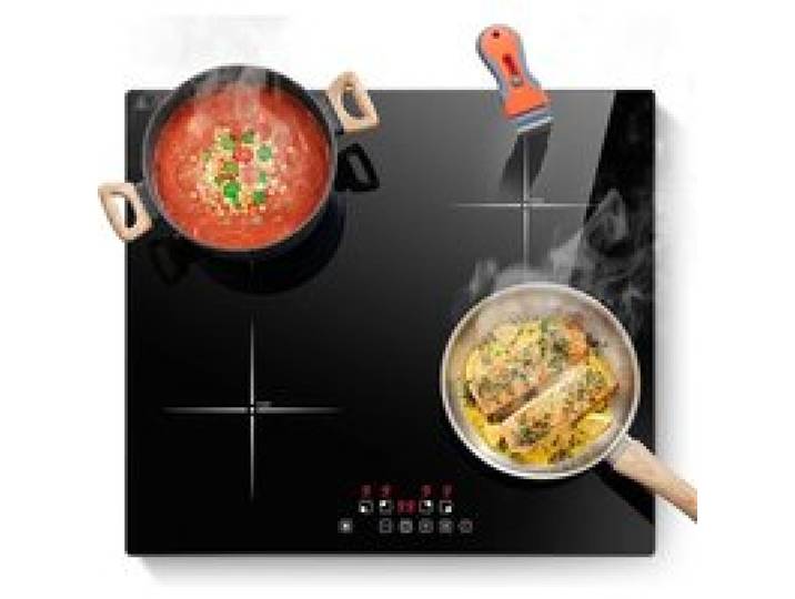 Plaque Induction 4 Feux 60Cm 7000W Avec Fonction Boost