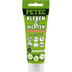 Petec Kleben und Dichten Montagekleber transparent 80 ml