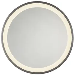 Paul Neuhaus LED-Wandspiegel Vidro Spiegel Grau 36 cm