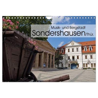 Musik- und Bergstadt Sondershausen/Thüringen (Wandkalender 2027 DIN A4 quer), CALVENDO Monatskalender