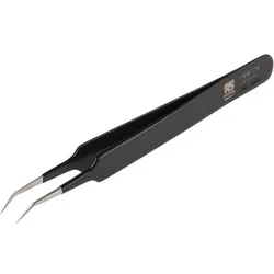 RS PRO, Pinzette, ESD epoxy coated tweezers bent 110mm