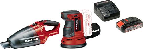 Einhell 4064161394183 Akku-Exzenterschleifer Starter Set 18V Ø 125mm