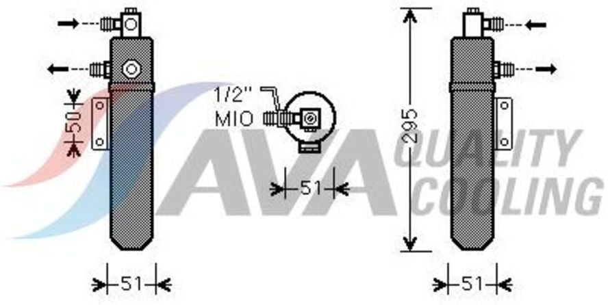 Trockner, Klimaanlage HIGHWAY AUTOMOTIVE 42033006HW