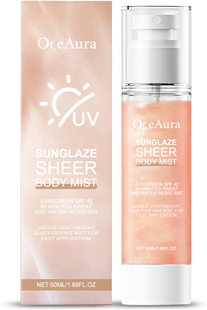 Perfect Picks Market Hydrating Invisible Sunscreen Spray SPF Protection Mist For Face & Body a Boxed