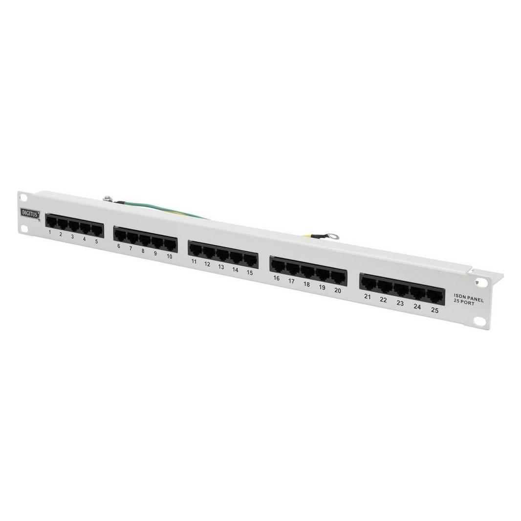 Digitus 19 Zoll CAT 3 ISDN Panel 25 Port (DN-91325-1)