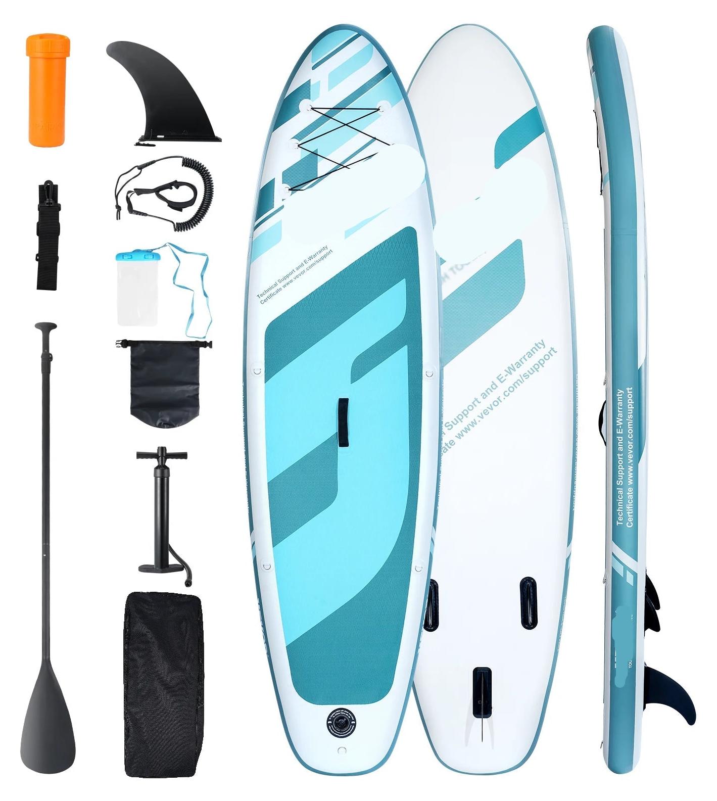Stand-Up-Paddle-Board - SUP - Aufblasbares SUP-Board - 10,6' x 33" x 6"