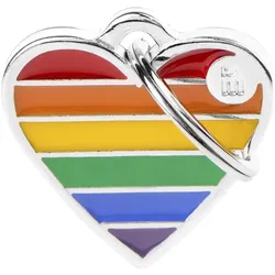 Myfamily MyFa tegn rainbow, hjerte S (S, Hund), Halsband + Leine
