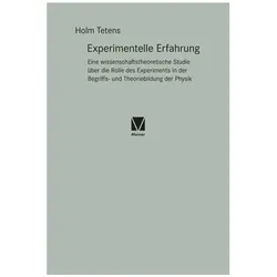Experimentelle Erfahrung, Sachbücher von Holm Tetens