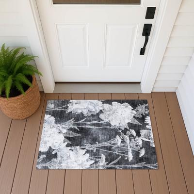 Addison Rugs Machine Washable Indoor/ Outdoor Floral Lakeview Chantille Rug