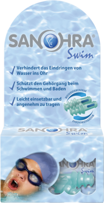 Innosan GmbH SANOHRA swim Ohrenschutz f.Erwachsene 2 St 05729042
