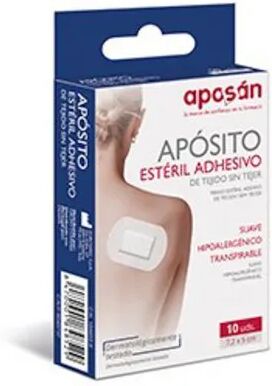 Aposán Apósito Adhesivo Estéril 10 Unidades (6x10cm)