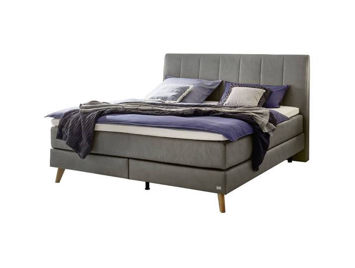 Hasena Boxspringbett Fernanda stahl Stoff 160 x 200 cm